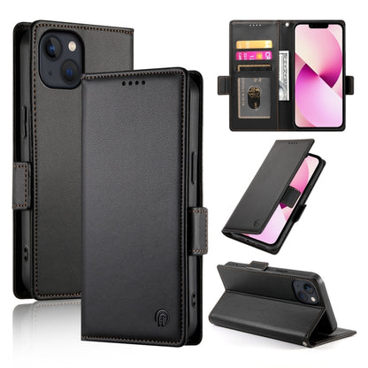 Side Buckle Magnetic Frosted Leather Phone Case, For iPhone 13 Pro Max, For iPhone 13 Pro, For iPhone 13
