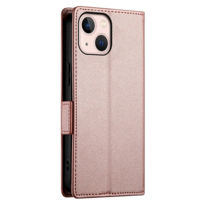 Side Buckle Magnetic Frosted Leather Phone Case, For iPhone 13 mini, For iPhone 12 / 12 Pro, For iPhone 12 Pro Max
