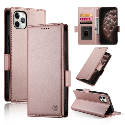 Side Buckle Magnetic Frosted Leather Phone Case, For iPhone 12 mini, For iPhone 11 Pro Max, For iPhone 11