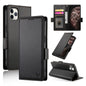 Side Buckle Magnetic Frosted Leather Phone Case, For iPhone 12 mini, For iPhone 11 Pro Max, For iPhone 11