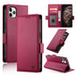 Side Buckle Magnetic Frosted Leather Phone Case, For iPhone 12 mini, For iPhone 11 Pro Max, For iPhone 11