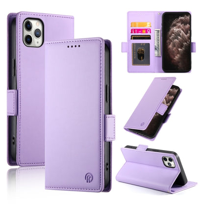 Side Buckle Magnetic Frosted Leather Phone Case, For iPhone 12 mini, For iPhone 11 Pro Max, For iPhone 11