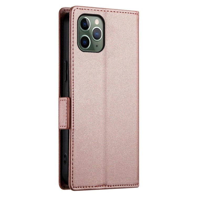 Side Buckle Magnetic Frosted Leather Phone Case, For iPhone 11 Pro, For iPhone X / XS, For iPhone XR