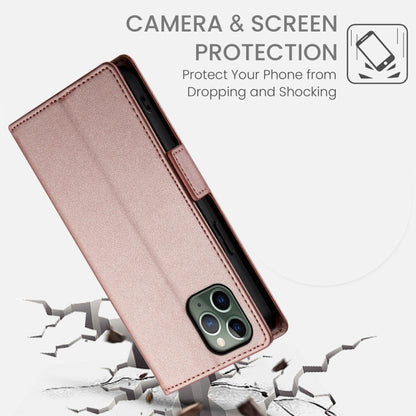 Side Buckle Magnetic Frosted Leather Phone Case, For iPhone 11 Pro, For iPhone X / XS, For iPhone XR
