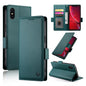 Side Buckle Magnetic Frosted Leather Phone Case, For iPhone 11 Pro, For iPhone X / XS, For iPhone XR