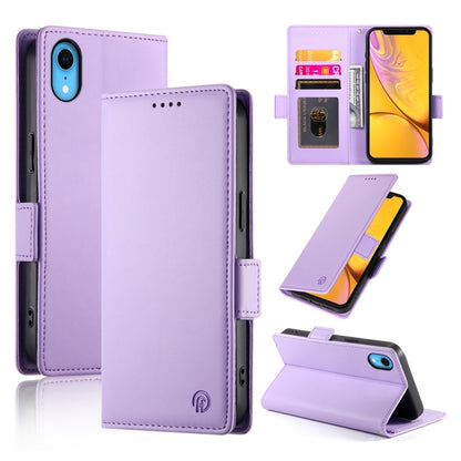 Side Buckle Magnetic Frosted Leather Phone Case, For iPhone 11 Pro, For iPhone X / XS, For iPhone XR