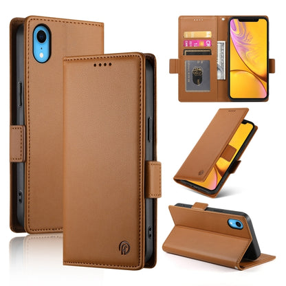 Side Buckle Magnetic Frosted Leather Phone Case, For iPhone 11 Pro, For iPhone X / XS, For iPhone XR