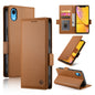 Side Buckle Magnetic Frosted Leather Phone Case, For iPhone 11 Pro, For iPhone X / XS, For iPhone XR
