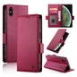Side Buckle Magnetic Frosted Leather Phone Case, For iPhone XS Max, For iPhone 8 Plus / 7 Plus