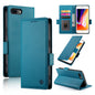 Side Buckle Magnetic Frosted Leather Phone Case, For iPhone XS Max, For iPhone 8 Plus / 7 Plus