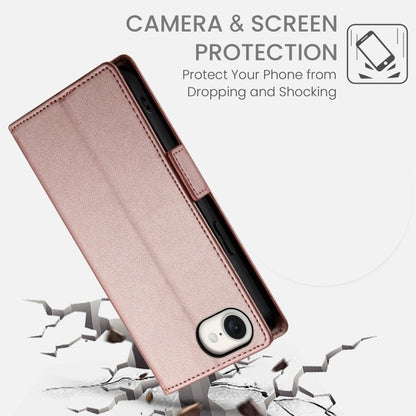 Side Buckle Magnetic Frosted Leather Phone Case, For iPhone 17e / 16e, For iPhone 17 Pro Max, For iPhone 17 Pro