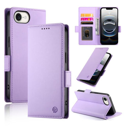 Side Buckle Magnetic Frosted Leather Phone Case, For iPhone 17e / 16e, For iPhone 17 Pro Max, For iPhone 17 Pro