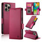 Side Buckle Magnetic Frosted Leather Phone Case, For iPhone 17, For iPhone Air, For iPhone 16 Pro Max