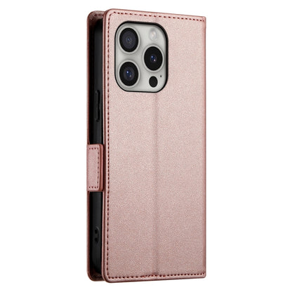 Side Buckle Magnetic Frosted Leather Phone Case, For iPhone 16 Pro, For iPhone 16 Plus, For iPhone 16