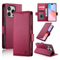 Side Buckle Magnetic Frosted Leather Phone Case, For iPhone 16 Pro, For iPhone 16 Plus, For iPhone 16