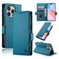 Side Buckle Magnetic Frosted Leather Phone Case, For iPhone 16 Pro, For iPhone 16 Plus, For iPhone 16