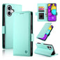 Side Buckle Magnetic Frosted Leather Phone Case, For iPhone 16 Pro, For iPhone 16 Plus, For iPhone 16