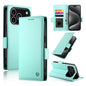 Side Buckle Magnetic Frosted Leather Phone Case, For iPhone 17e / 16e, For iPhone 17 Pro Max, For iPhone 17 Pro