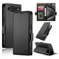 Side Buckle Magnetic Frosted Leather Phone Case, For iPhone 17, For iPhone Air, For iPhone 16 Pro Max