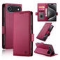 Side Buckle Magnetic Frosted Leather Phone Case, For iPhone 17, For iPhone Air, For iPhone 16 Pro Max