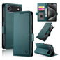Side Buckle Magnetic Frosted Leather Phone Case, For iPhone 17, For iPhone Air, For iPhone 16 Pro Max