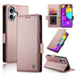 Side Buckle Magnetic Frosted Leather Phone Case, For iPhone 17, For iPhone Air, For iPhone 16 Pro Max
