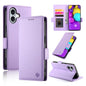 Side Buckle Magnetic Frosted Leather Phone Case, For iPhone 17, For iPhone Air, For iPhone 16 Pro Max