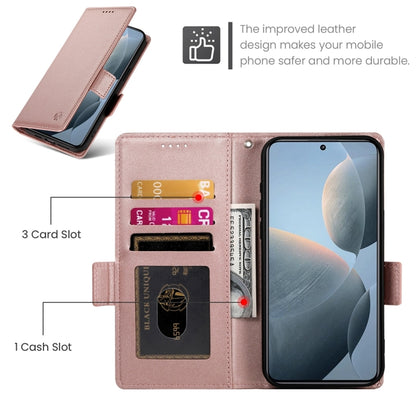 Side Buckle Magnetic Frosted Leather Phone Case