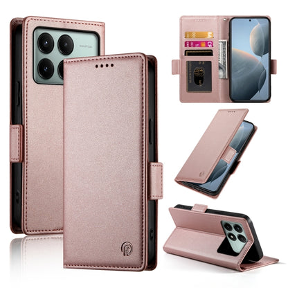 Side Buckle Magnetic Frosted Leather Phone Case, Series 2