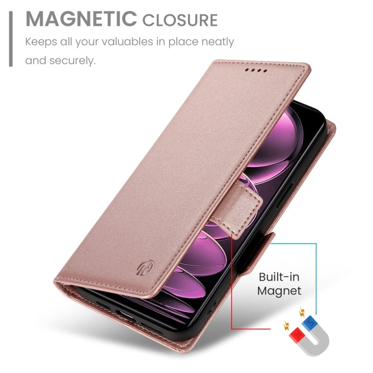 Side Buckle Magnetic Frosted Leather Phone Case