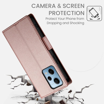 Side Buckle Magnetic Frosted Leather Phone Case
