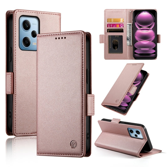 Side Buckle Magnetic Frosted Leather Phone Case
