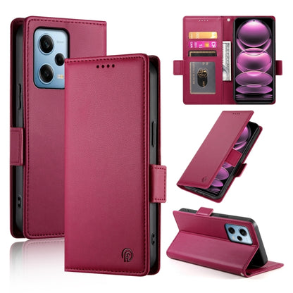 Side Buckle Magnetic Frosted Leather Phone Case