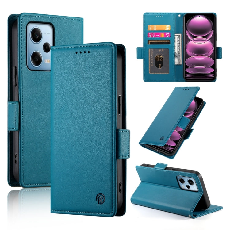 Side Buckle Magnetic Frosted Leather Phone Case