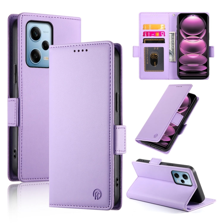 Side Buckle Magnetic Frosted Leather Phone Case, Series 2