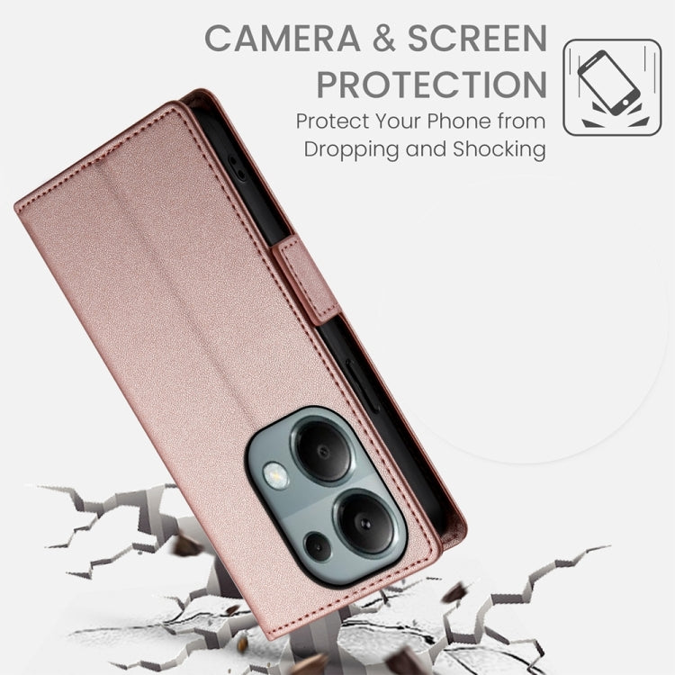 Side Buckle Magnetic Frosted Leather Phone Case