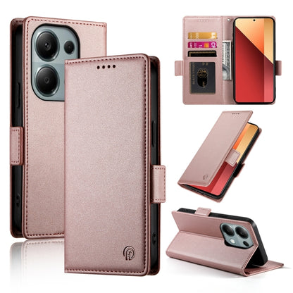 Side Buckle Magnetic Frosted Leather Phone Case, Series 2