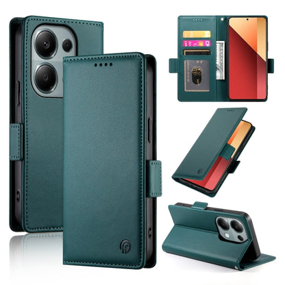 Side Buckle Magnetic Frosted Leather Phone Case, Series 2