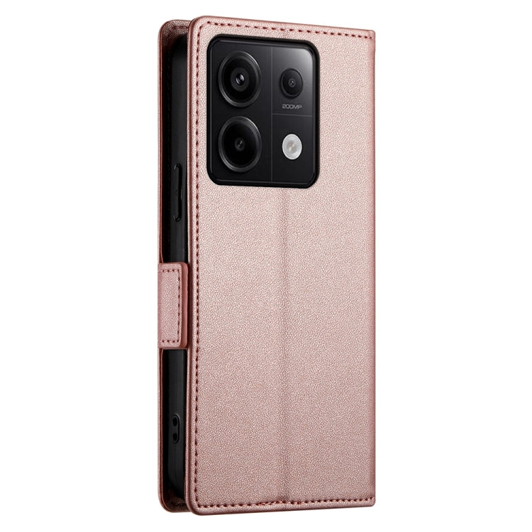 Side Buckle Magnetic Frosted Leather Phone Case, Series 3