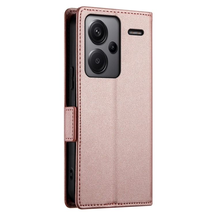 Side Buckle Magnetic Frosted Leather Phone Case
