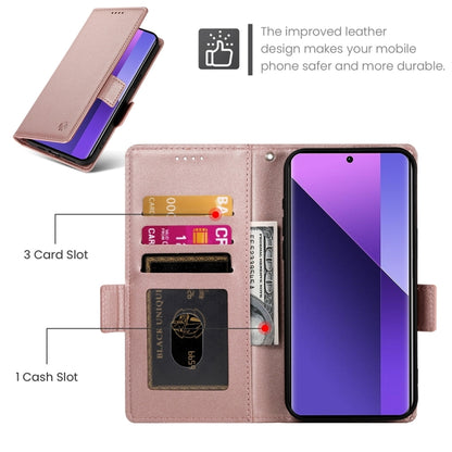 Side Buckle Magnetic Frosted Leather Phone Case