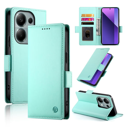 Side Buckle Magnetic Frosted Leather Phone Case