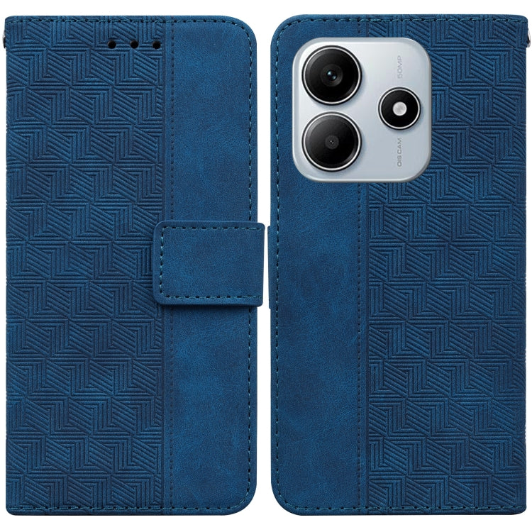 Geometric Embossed Leather Phone Case, For Redmi Note 14 4G 163.25mm, For Redmi Note 14 5G, For Redmi Note 14 Pro / Note 14 Pro+ 5G, For Redmi 14C 4G