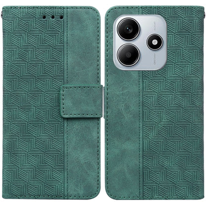Geometric Embossed Leather Phone Case, For Redmi Note 14 4G 163.25mm, For Redmi Note 14 5G, For Redmi Note 14 Pro / Note 14 Pro+ 5G, For Redmi 14C 4G