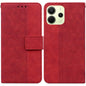 Geometric Embossed Leather Phone Case, For Redmi Note 14 4G 163.25mm, For Redmi Note 14 5G, For Redmi Note 14 Pro / Note 14 Pro+ 5G, For Redmi 14C 4G