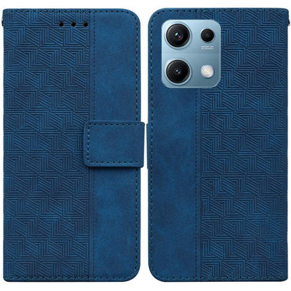 Geometric Embossed Leather Phone Case
