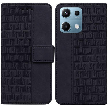 Geometric Embossed Leather Phone Case, For Redmi Note 14S 4G, For Redmi K80 / K80 Pro / Xiaomi Poco F7 Pro, For Redmi Note 14 4G 164.84mm, For Redmi Turbo 4 / Xiaomi Poco X7 Pro