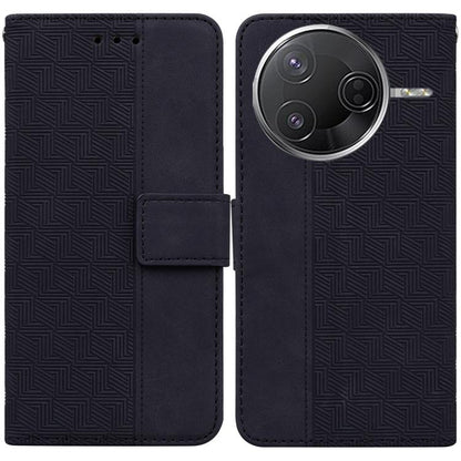 Geometric Embossed Leather Phone Case