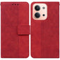 Geometric Embossed Leather Phone Case, For Redmi Note 15 4G / 5G Global 164mm / Poco M8 5G, For Redmi Note 15 Pro 4G Global 163.2mm, For Redmi Note 15 Pro 5G Global 163.6mm, For Redmi 15C 5G / 4G EU 173mm / Poco C85 5G