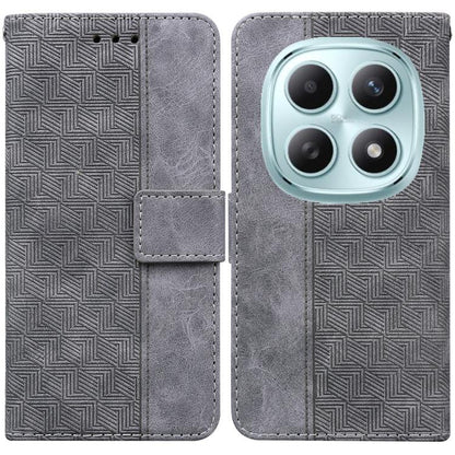 Geometric Embossed Leather Phone Case